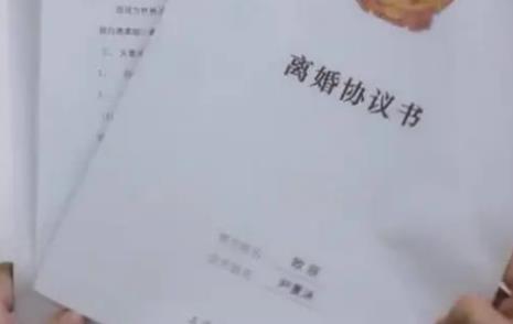 离婚协议书范本